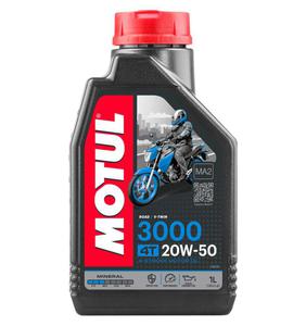 Olej silnikowy mineralny 4T Motul 3000 Mineral 20W-50 1L (107318) - 2873738315