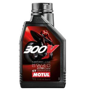 Olej silnikowy 4T Motul 300V Road Racing Factory Line 5W-40 1L (104112)