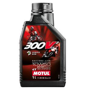 Olej silnikowy 4T Motul 300V Factory Line 10W-50 1L (108586) - 2873738352