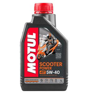 Olej silnikowy syntetyczny 4T Motul Scooter Power 5W-40 MA 1L (105958) - 2873738354