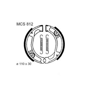 Szczki hamulcowe TRW MCS812 do Honda NX 250, XL 250 S, XL 250 R, XL 350 R, XR 250 R - 2876495293