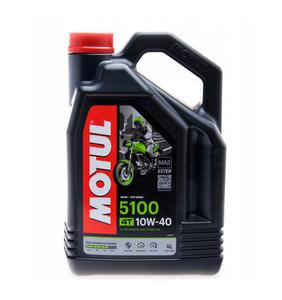 Olej silnikowy psyntetyczny 4T Motul 5100 Semisynthetic Ester 10W-40 4L (104068) - 2873581153