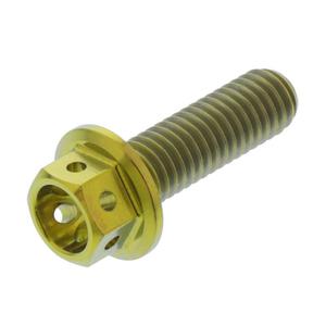 ruba z bem szecioktnym PRO-BOLT M6X1.00 mm d.20 mm tytanowa Racing zota do Aprilia RS4 50, RS4 125 4T /Replica, RX 5 - 2873714248