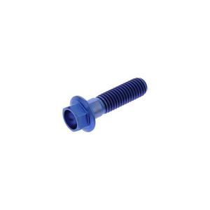 ruba z bem szecioktnym PRO-BOLT M8X1.25 mm d.30 mm tytanowa niebieska do Aprilia / Cagiva - 2873714252