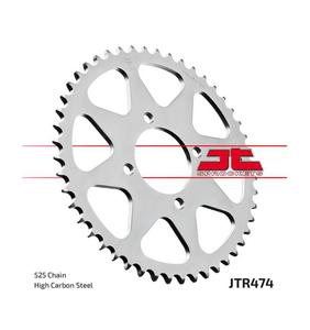 Zbatka tylna stalowa JT R474.48, 525/48z do Kawasaki KH 250 B, S1 250 Mach 1, S1 250 A Mach 1, S1 250 B Mach 1, S1 250 C Mach 1 - 2876176852