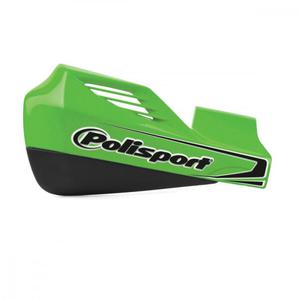 Osony kierownicy Polisport MX Rocks (zielony), komplet - 2873716583