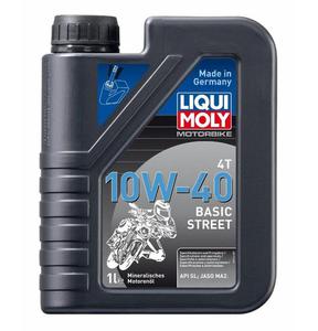 Olej silnikowy mineralny 4T Liqui Moly Motorbike 4T 10W-40 Basic Street 1L (3044) - 2877326259