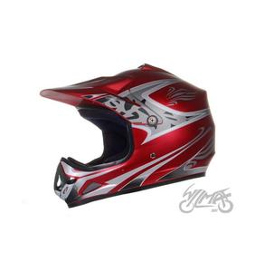 Kaski Mini Enduro 47-48 cm TN 8696 dla dzieci (Czerwony mat) - 2873720031