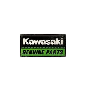 Tablica metalowa, szyld 25x50cm "Kawasaki Genuine Parts" 27025 - 2873725955