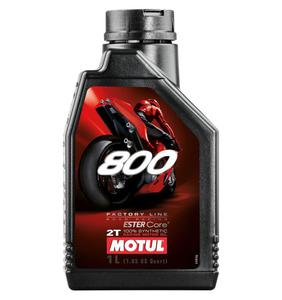 Olej silnikowy syntetyczny 2T Motul 800 Road Racing Facotry Line 1L (104041) - 2873731095