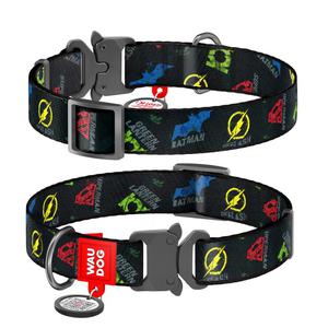 WauDog NYLON - obroa DC "Justice League" + Smart ID - zapicie typu "cobra" - 2865819757