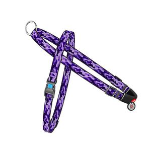 Szelki szybkie dla psa (quick-release) typ " X" wzr "Purple camo" - 2871780697