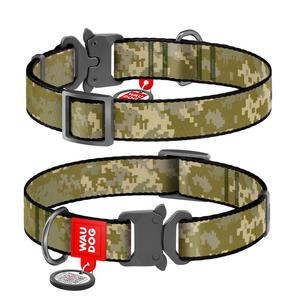 WauDog NYLON - obroa "Military camo" + Smart ID - zapicie typu "cobra" - 2872711273