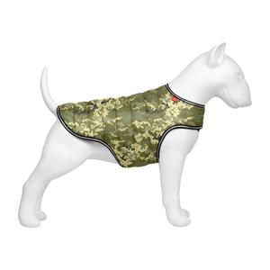 Airy Vest Dog Coat "Military camo"" ocieplajcy paszcz dla psa - 2872858382