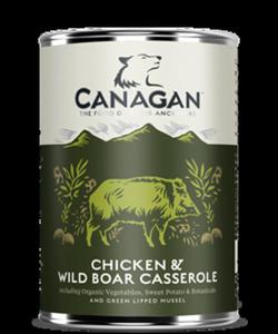 Canagan Can CHICKEN & WILD BOAR CASSEROLE- dla psw - 0,4kg - 2845472909