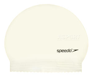 Czepek dziecicy z lateksu JUNIOR LATEX CAP kremowy Speedo - 2824064482