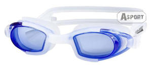 Okulary pywackie dziecice MAREA JR biao-niebieskie Aqua-Speed - 2824066623