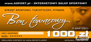 Bon upominkowy o nominale 1000 pln Asport - 2824066800