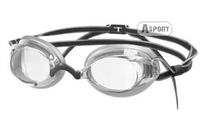 Okulary pywackie CLASSIC czarno-transparentne Aqua-Speed - 2824068197