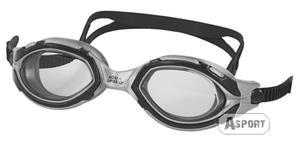 Okulary pywackie FALCON czarno-srebrne Aqua-Speed - 2835242780