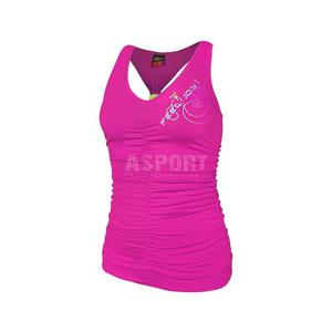 Koszulka damska, bokserka fitness, do taca FUNKY Feel Joy! Rozmiar: XL Kolor: fioletowy - 2824071292