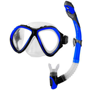 Fajka + maska nurkowa, dla dorosych, dla modziey ZONA + ELBA Aquatic - 2824071560