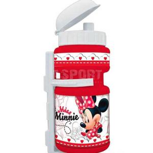 Bidon na napoje, rowerowy, dziecicy, plastikowy 350ml MYSZKA MINNIE - 2833946723