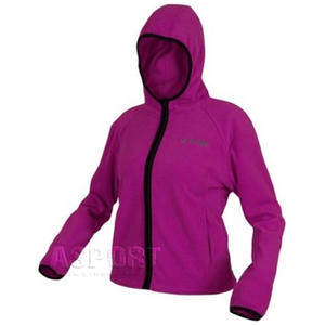 Bluza polarowa, damska, z kapturem LADY MADEIRA Hi-Tec Rozmiar: XL Kolor: czarny - 2824073619