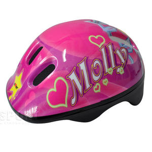 Kask dziecicy, ochronny, rowerowy, na rolki HAPPY MOLLY Axer Rozmiar: 52-56 - 2824073900