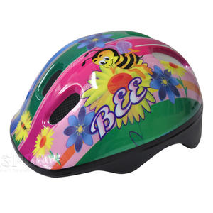 Kask dziecicy, ochronny, rowerowy, na rolki HAPPY PSZCZӣKA Axer Rozmiar: 48-52 - 2824073913