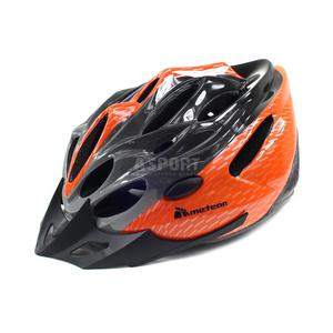 Kask ochronny, rowerowy, szosowy, na rolki, z daszkiem MV28 Meteor Rozmiar: 55-58 - 2824078692