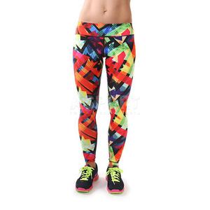 Legginsy damskie, do taca, na fitness SUBWAY 2skin Rozmiar: XL Kolor: multikolor - 2824079108