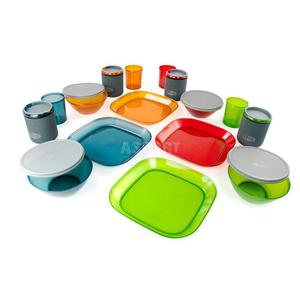 Zestaw naczy turystycznych, 4-osobowy INFINITY 4 PERSON DELUXE TABLESET GSI - 2836906119