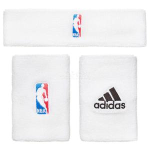 Zestaw frotek: opaska na gow + 2 opaski na nadgarstki NBA Adidas - 2824081619