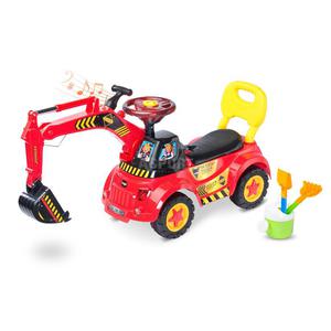 Jedzik / pchacz z kopark + zestaw do zabawy w piaskownicy SCOOP Toyz - 2848879572