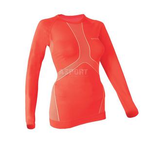 Koszulka damska termoaktywna, dugi rkaw DUNE NEON Spokey Rozmiar: M/L Kolor: czerwony - 2824082072