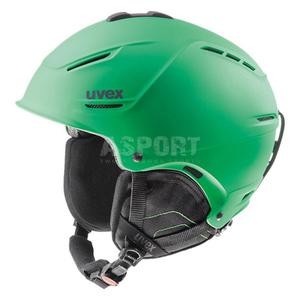 Kask narciarski, snowboardowy P1US regulowany zielony Uvex Rozmiar: 52-55 - 2824082128