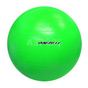 Pika gimnastyczna, fitness, do wicze ANTI-BURST 65cm zielona Axer - 2824082435