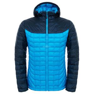 Kurtka zimowa, mska, ocieplana, z kapturem THERMOBALL The North Face Rozmiar: XS Kolor: zielony - 2841606093