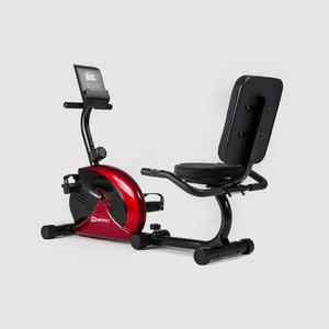 Rower magnetyczny, poziomy VEIRON HS 65 R czerwony Hop-Sport - 2848879584