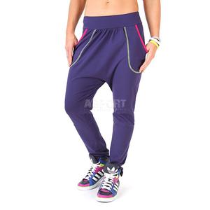 Spodnie damskie, dresowe, na fitness, do taca MONSTER 2skin Rozmiar: L Kolor: fioletowy