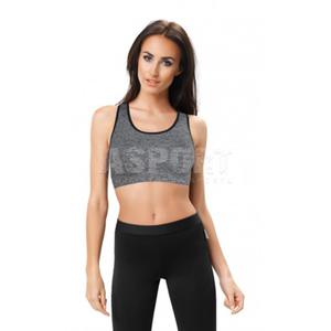 Biustonosz sportowy, krtki top BRA CLIMALINE Gwinner Rozmiar: XL Kolor: szary - 2824083066