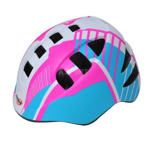 Kask ochronny, dziecicy, na rower, na rolki MARCEL PINK/WHITE Axer Rozmiar: 52-56