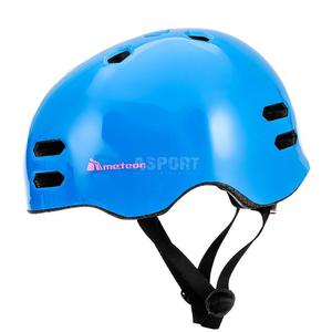 Kask ochronny, rowerowy, na rolki MTV18-B blue Meteor Rozmiar: 53-55