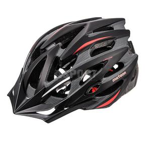 Kask rowerowy, szosowy, na rolki MV29 black/red Meteor Rozmiar: 58-61 - 2824085423