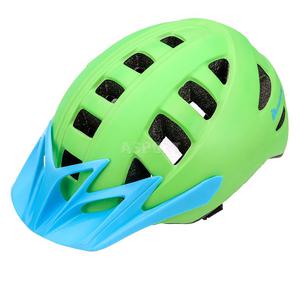 Kask ochronny, rowerowy, na rolki, z daszkiem MA-5 green Meteor Rozmiar: 55-58 - 2824085441