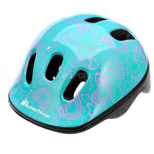 Kask ochronny, dziecicy, rowerowy, na rolki, wrotki MV6-2 FLOWER Rozmiar: 44-48