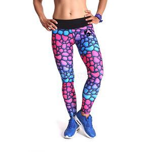 Legginsy damskie, do taca, na fitness NO LIMITS 2skin Rozmiar: S Kolor: rowo-niebieski - 2846236450