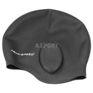 Czepek pywacki, silikonowy, z kieszeniami na uszy EAR CAP Aqua-Speed - 2834629326