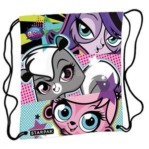 Worek dziecicy na buty, kapcie, obuwie sportowe LITTLEST PET SHOP - 2837252781